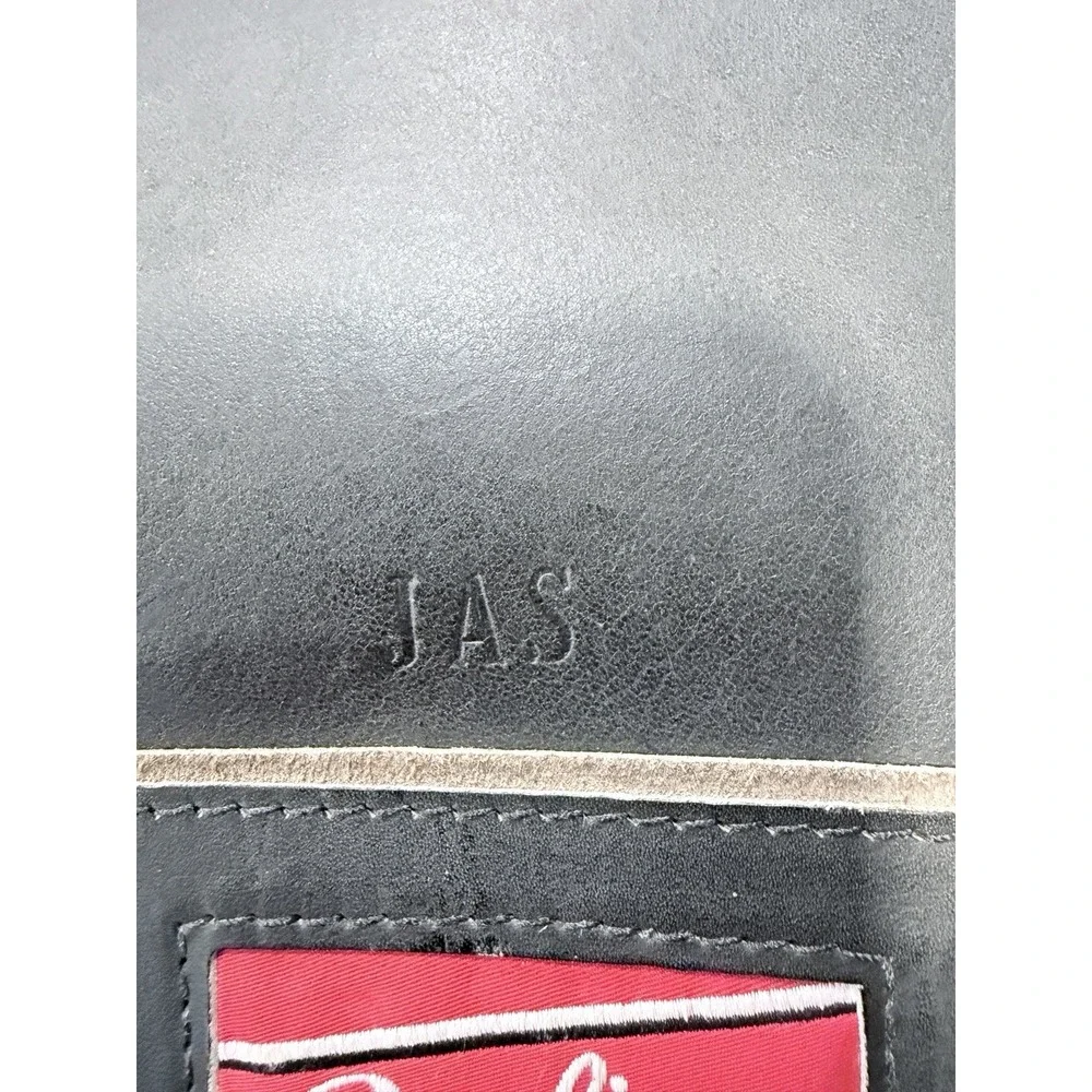 Rawlings Gian Paolo Lombardo Heart of the Hide Black Leather‎ Briefcase Bag USA